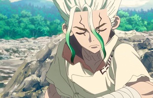 Dr Stone tập 3: Tsukasa đối đầu với Senku vì lý tưởng khác nhau về việc hồi sinh nhân loại