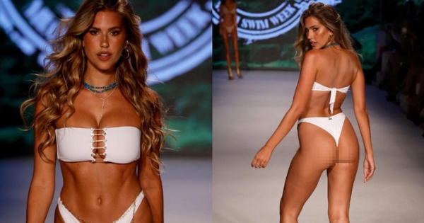 Mẫu nội y Kara Del Toro diễn bikini, phô body tròn đầy 