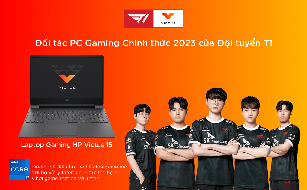 HP Victus là đối tác PC gaming chính thức 2023 của đội tuyển T1