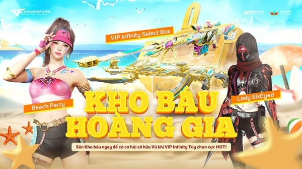 Đột Kích tung sự kiện Kho Báu Hoàng Gia Sapphire: Summer Vibe với quà đặc biệt khủng