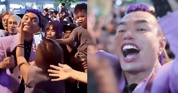 Video Lê Dương Bảo Lâm hoảng loạn vì bị fan nữ quá khích nhào tới tiếp cận