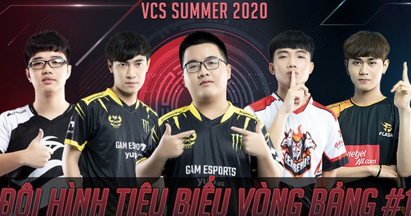 Lộ diện Super Team vòng bảng VCS Mùa Hè 2020 - GAM Esports và Team Flash thống trị, Zeros thì mất hút