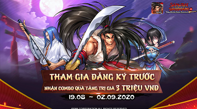 Samurai Shodown VNG mở đăng ký trước cho game thủ Việt Nam