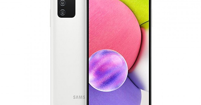 Ra mắt Galaxy A03s pin 5000 mAh, giá từ 3,5 triệu đồng