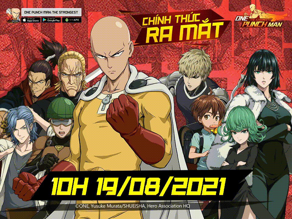 Game4V tặng giftcode One Punch Man: The Strongest mừng game ra mắt 19/08