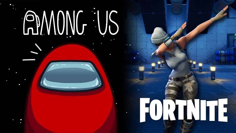 Từ chối hợp tác, Fortnite  ngang nhiên sao chép của Among Us