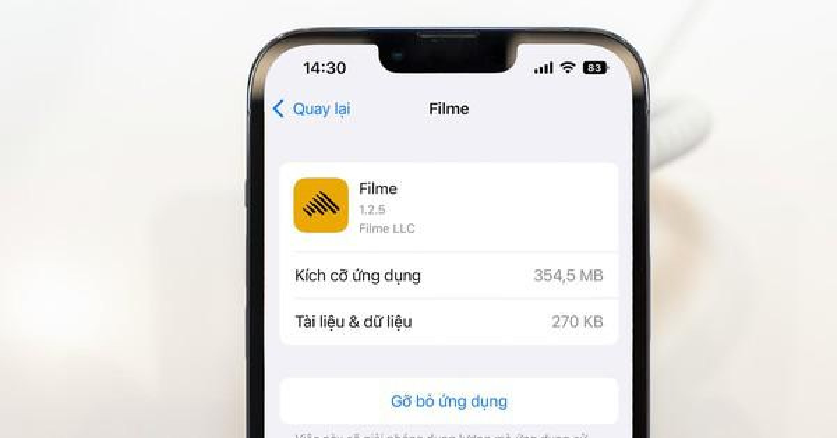 Cách cài đặt lại ứng dụng trên iPhone mà không mất dữ liệu