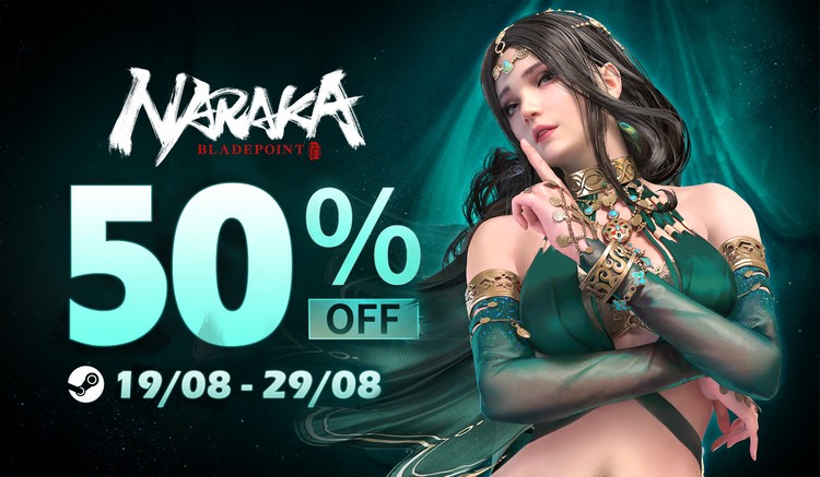 Mừng sinh nhật, Naraka: Bladepoint sale sốc 50%, chỉ còn 180.000đ