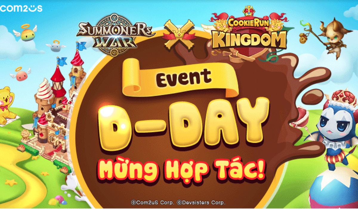 Com2us hé lộ màn hợp tác của 2 tựa game đình đám Summoners War và Devsisters Cookie Run: Kingdom 