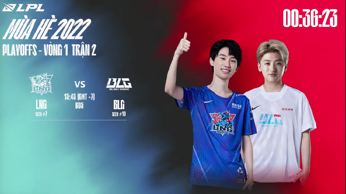 LPL Mùa Hè 2022 Play-off (17/08): DoinB xuất sắc cùng LNG thẳng tiến vào vòng trong