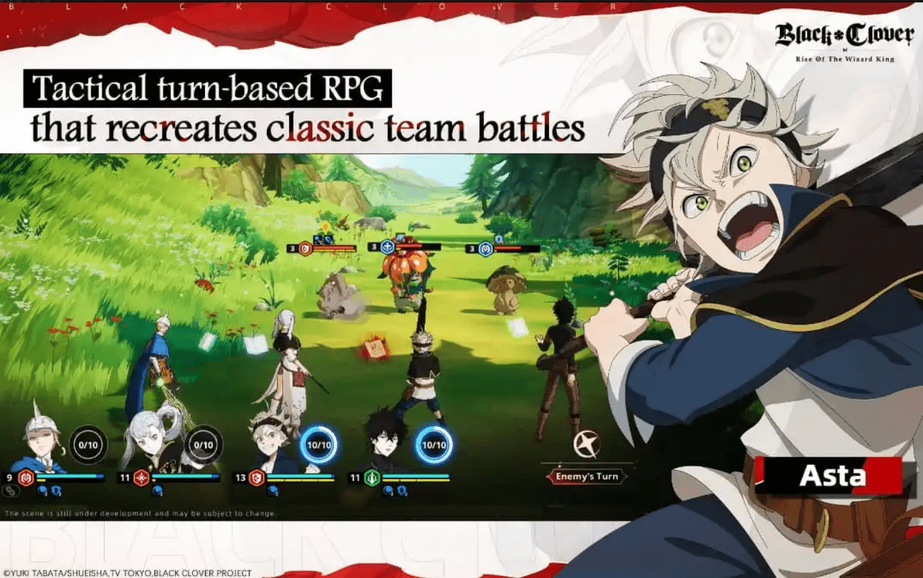 Black Clover M - Game chuyển thể do Garena phát hành đã mở bản soft launch