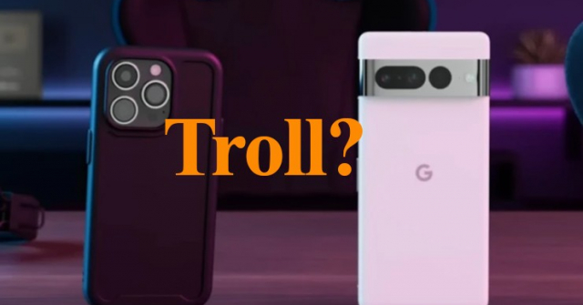 iPhone lại bị điện thoại Google Pixel 