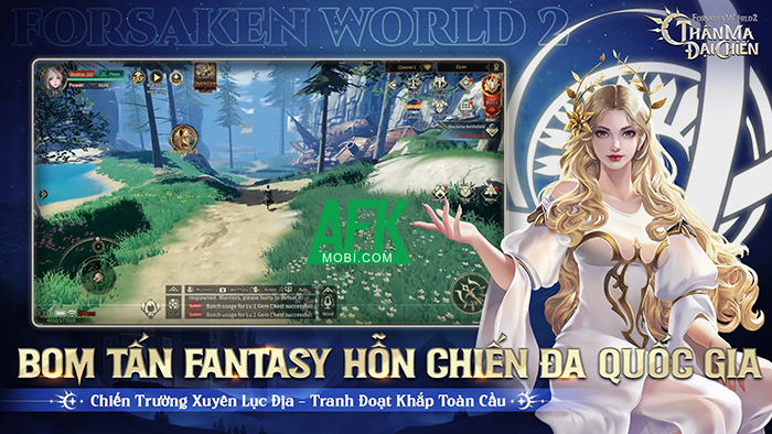 VNGGames bất ngờ mở đăng ký trước game bom tấn Forsaken World 2: Thần Ma Đại Chiến