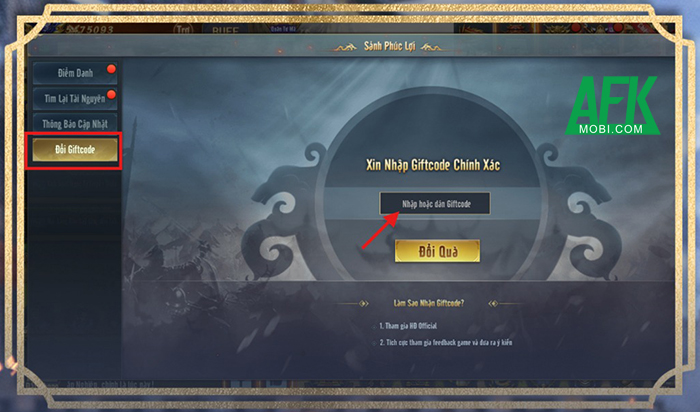 Tổng hợp gift code game Chiến Loạn Tam Quốc mới nhất trong tháng