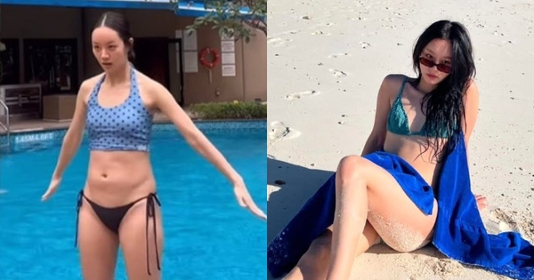 Hyeri diện bikini lộ vòng 2 xồ xề, hóa ra trước giờ là 
