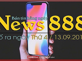 News 888 13/09/17: iPhone lần đầu nói không với nút Home