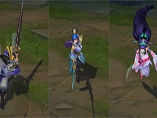 LMHT: Riot ra mắt nhóm trang phục tiên hiệp: Master Yi Thiên Kiếm, Janna Tiên Kiếm, Fiora Phi Kiếm