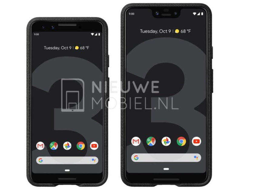 Google Pixel 3 và Pixel 3 XL lần đầu lộ ảnh báo chí