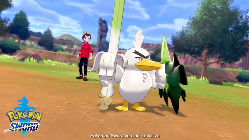 Pokemon Sword and Shield lộ diện bản tiến hóa của Farfetch'd... Sirfetch'd