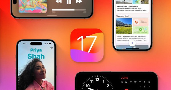 Apple phát hành iOS 17 chính thức, hỗ trợ iPhone XS trở đi