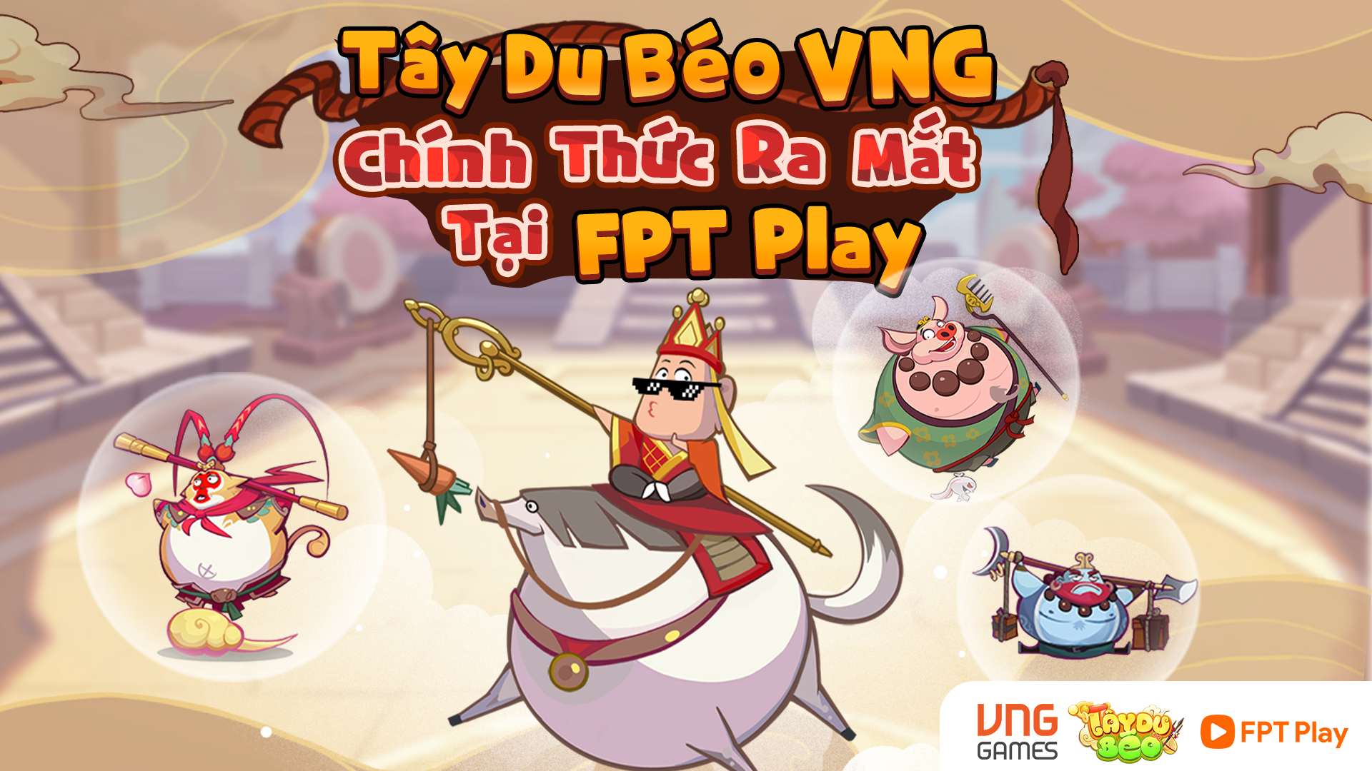 Tây Du Béo VNG Chính Thức Trình Làng Tại FPT Play - MOBILE