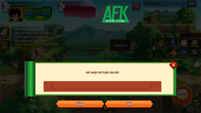 Tổng hợp gift code game Ngọc Rồng Awaken – NRO 2025 mới nhất trong tháng