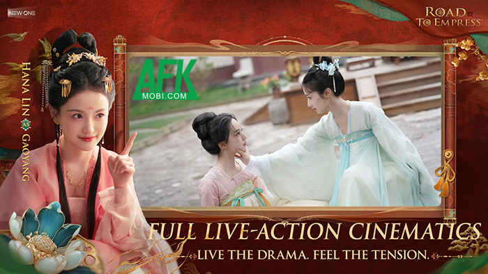 Road to Empress Mobile game FMV cổ trang lấy chủ đề cung đấu thời nhà Đường