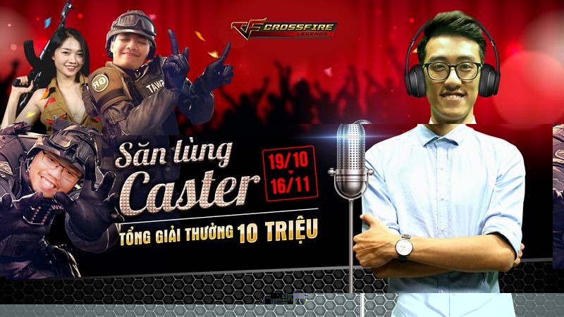 NPH VNG “Săn Lùng Caster” cho Crossfire Legends