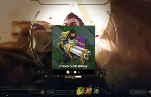 Phần thưởng xếp hạng LMHT mùa 7: Graves Vinh Quang chính thức đến tay game thủ Việt Nam