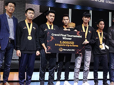 Global Challenge Team xuất sắc giành được quán quân trong giải đấu Hanwha Life Esports 2018