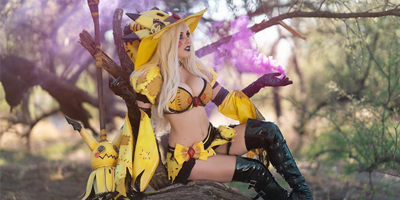 Mimikyu lột xác 180 độ qua loạt ảnh cosplay nóng bỏng và táo bạo