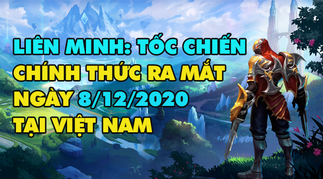 Liên Minh: Tốc Chiến chính thức ấn định ngày ra mắt ở Việt Nam