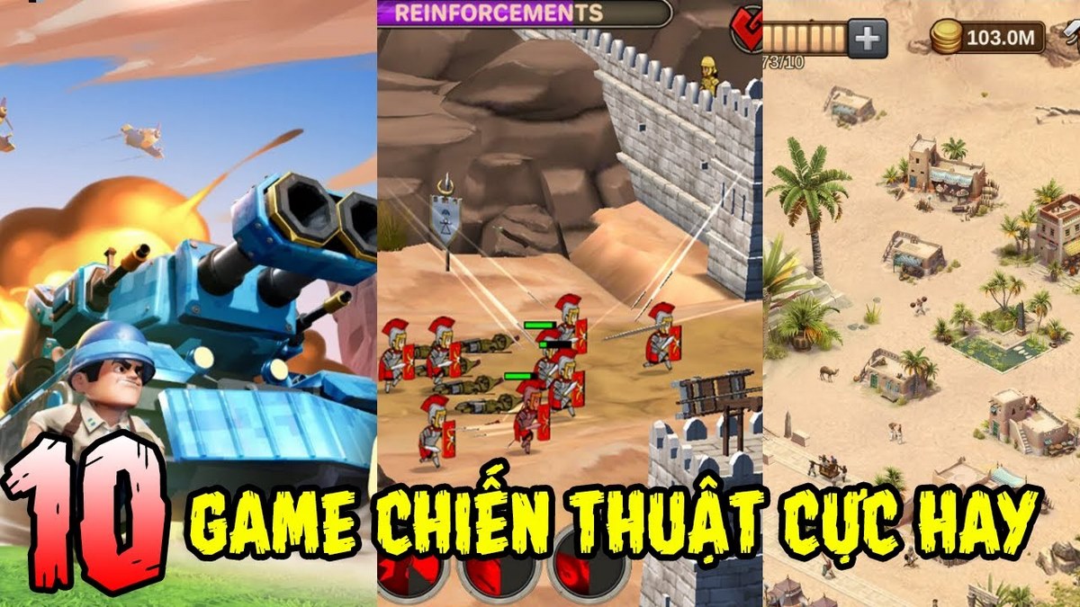 Top 10 tựa game chiến thuật hay nhất trên CH Play