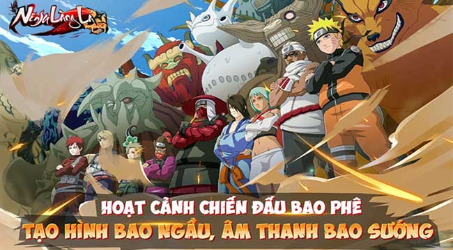 Tuy nhẹ nhưng Ninja Làng Lá: Truyền Kỳ vẫn sở hữu đồ họa “chuẩn” Naruto