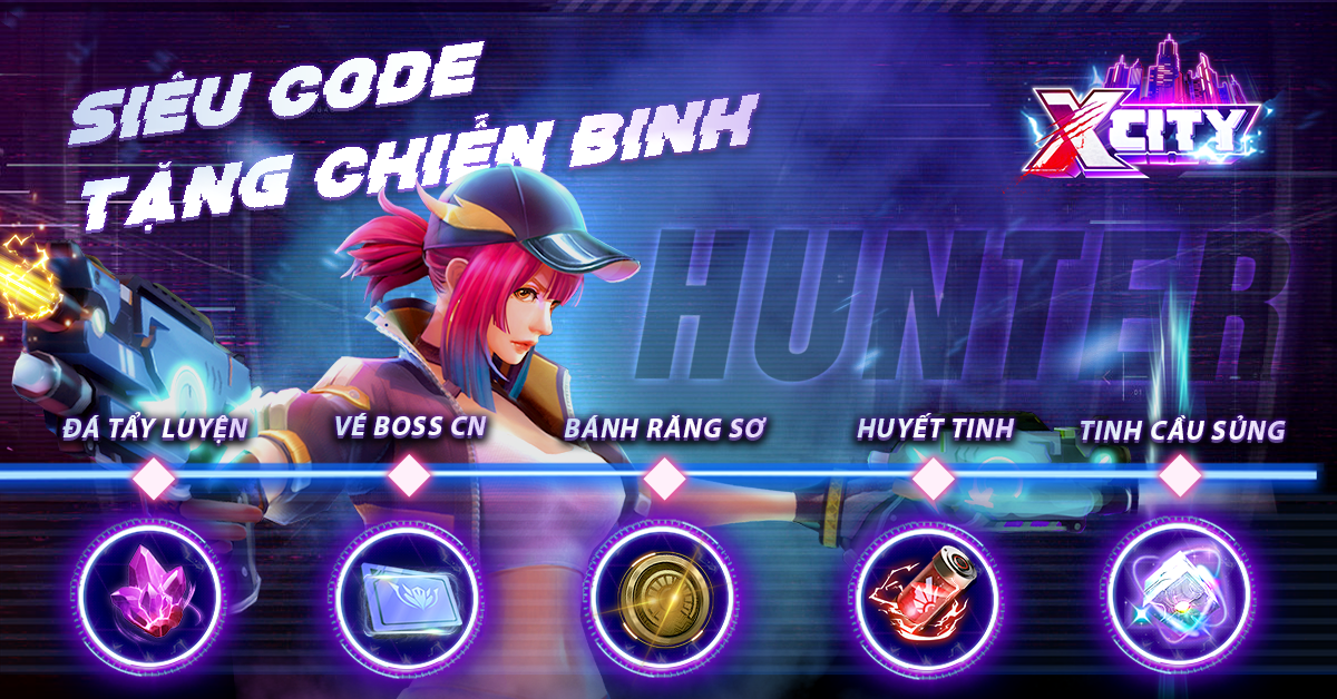 1000 giftcode X-City: Thành phố Bất ổn với nhiều quà giá trị gửi tặng game thủ