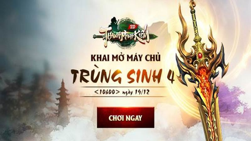 Thanh Minh Kiếm mừng ra mắt máy chủ mới, tặng game thủ nhiều Giftcode có giá trị