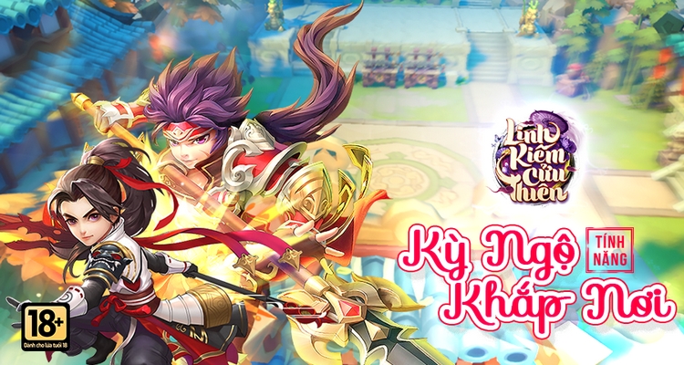 Nhận ngay Giftcode Linh Kiếm Cửu Thiên mừng game chính thức ra mắt