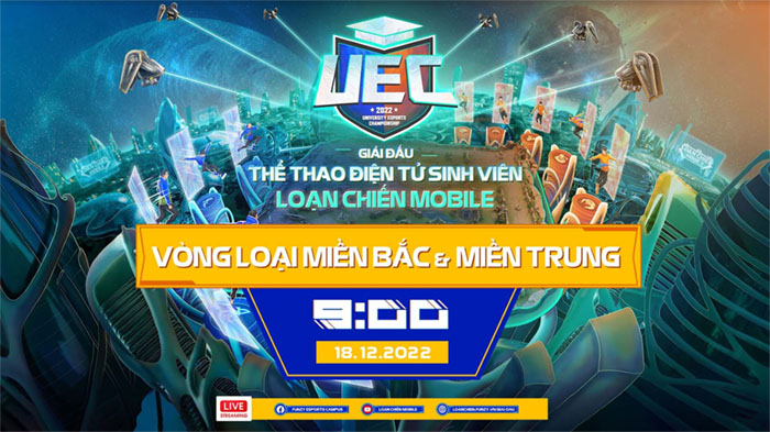 Vòng loại khu vực UEC 2022 thành công mỹ mãn với việc tìm được 4 đội tuyển mạnh nhất