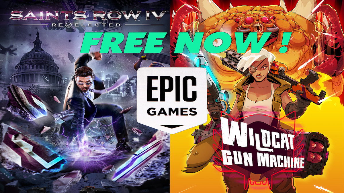 “Hốt” ngay Saints Row IV Re-Elected và Wildcat Gun Machine đang miễn phí tại Epic Games