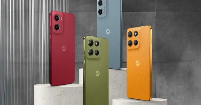 Smartphone 4G giá rẻ cho mọi nhà từ Motorola