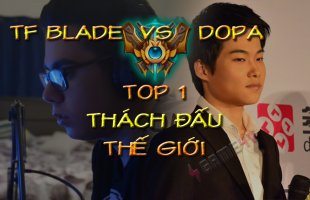 Team Liquid “chơi lớn” cho TF Blade đi cạnh tranh vị trí top 1 Thách Đấu trên toàn thế giới với Dopa