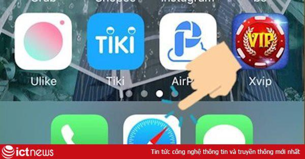 Những thao tác nhấn giữ trên Safari của iPhone