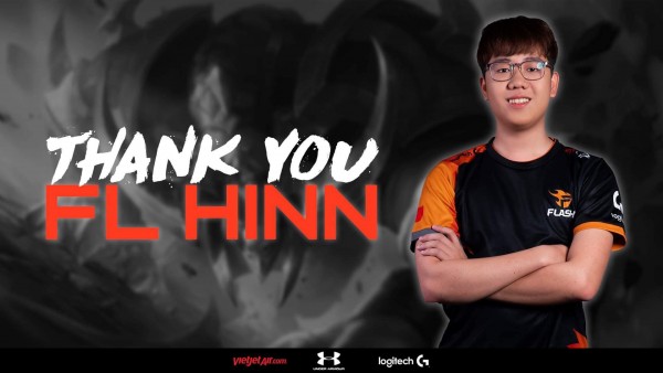 CHÍNH THỨC: Team Flash nói lời chia tay Hinn trước thềm giải mùa xuân 2020