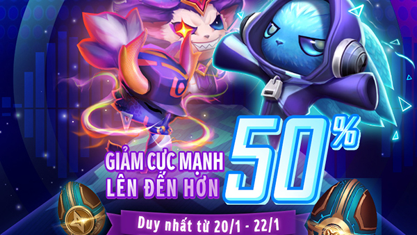 Giảm giá SIÊU MẠNH gói Trứng Linh Thú 4 & 5 từ 20/01 đến hết 22/01