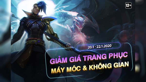 Giảm giá trang phục chủ đề Máy Móc & Không Gian từ 20/01 đến hết 22/01