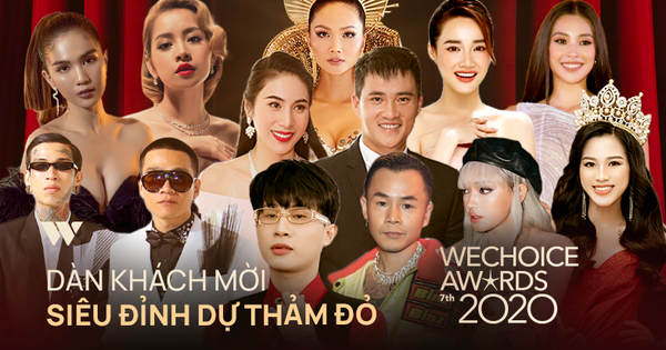 Công bố dàn line-up khủng đổ bộ siêu thảm đỏ WeChoice Awards 2020: Hơn 30 nàng hậu, 200 ca sĩ, diễn viên hot nhất Vbiz cùng góp mặt