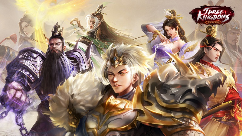 Three Kingdoms GOD VS DEVIL - Game chiến thuật Tam Quốc công thành ra bản khu vực SEA