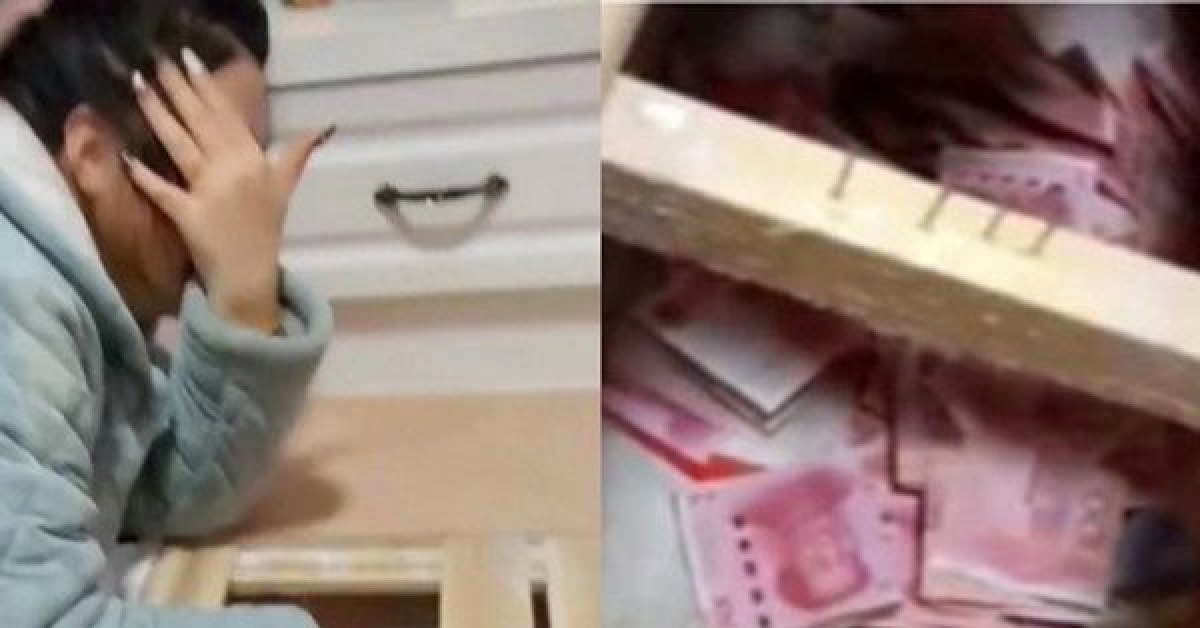 Dọn nhà đón Tết, vợ phát hiện bí mật chồng giấu kín suốt cả năm