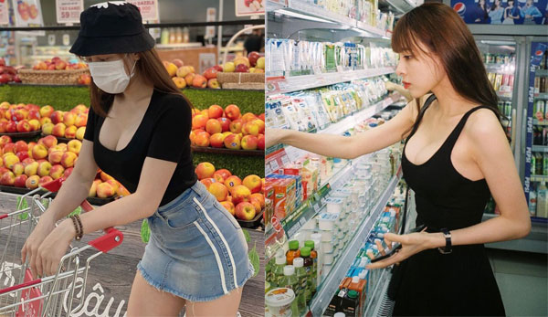 Diện short, đồ tập đi siêu thị, các hot girl phòng gym thiêu đốt mọi ánh nhìn
