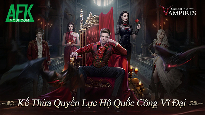 Lâu Đài Tăm Tối: Chạng Vạng game nhập vai mô phỏng chủ đề ma cà rồng cập bến Việt Nam